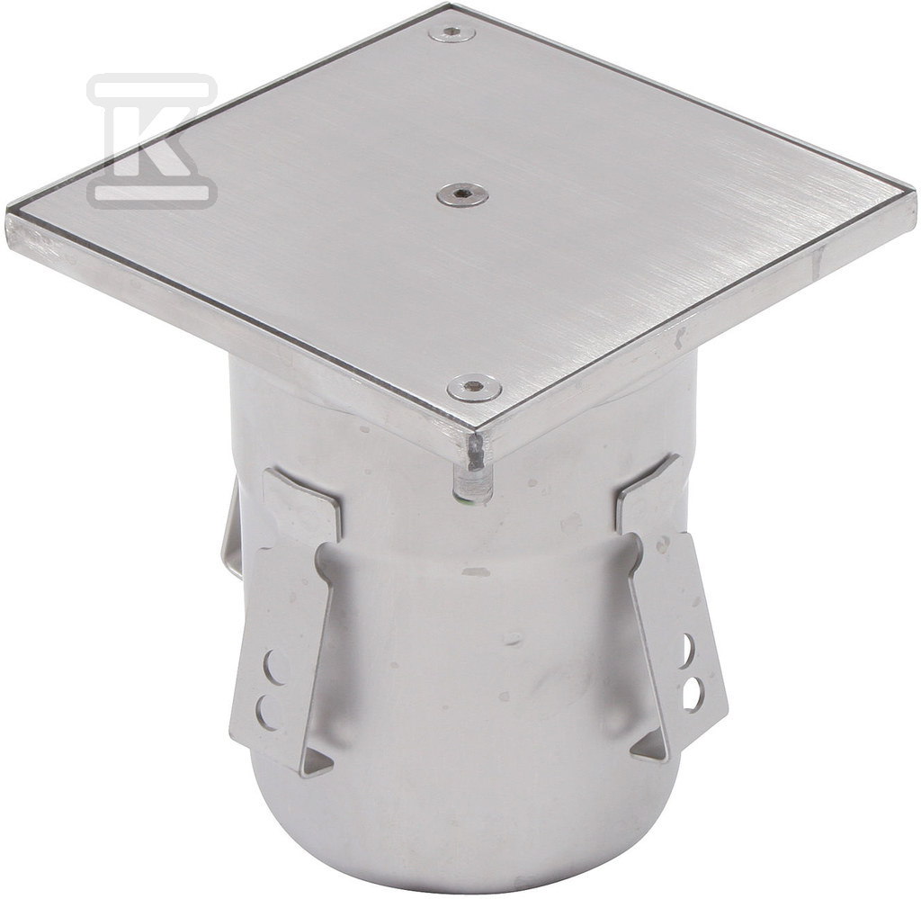 Inspection inlet 155x155 square grate, - 144.155.11010 S